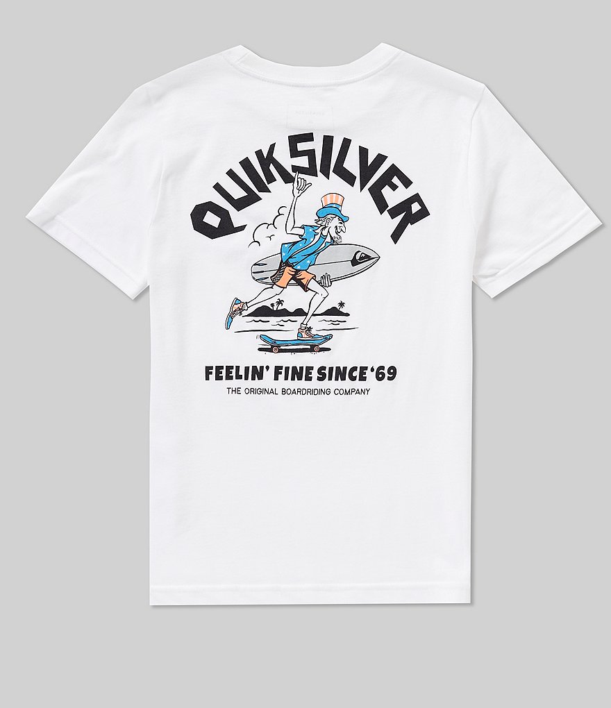 Quiksilver Big Boys 8-20 Short Sleeve Uncle Slam T-Shirt | Dillard\'s
