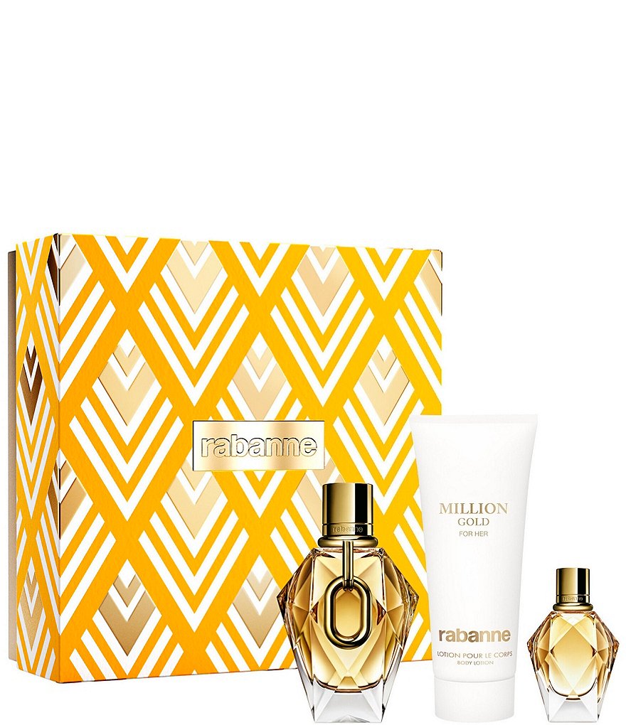 Rabanne Million Gold for Her Eau de Parfum 3-Piece Limited Edition