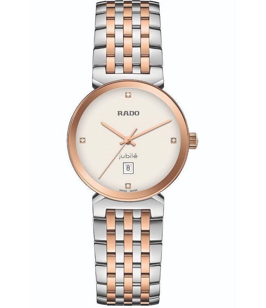 Rado Centrix Quartz Two-tone Men's Watch R30554103 7612819045856 - Watches,  Centrix - Jomashop