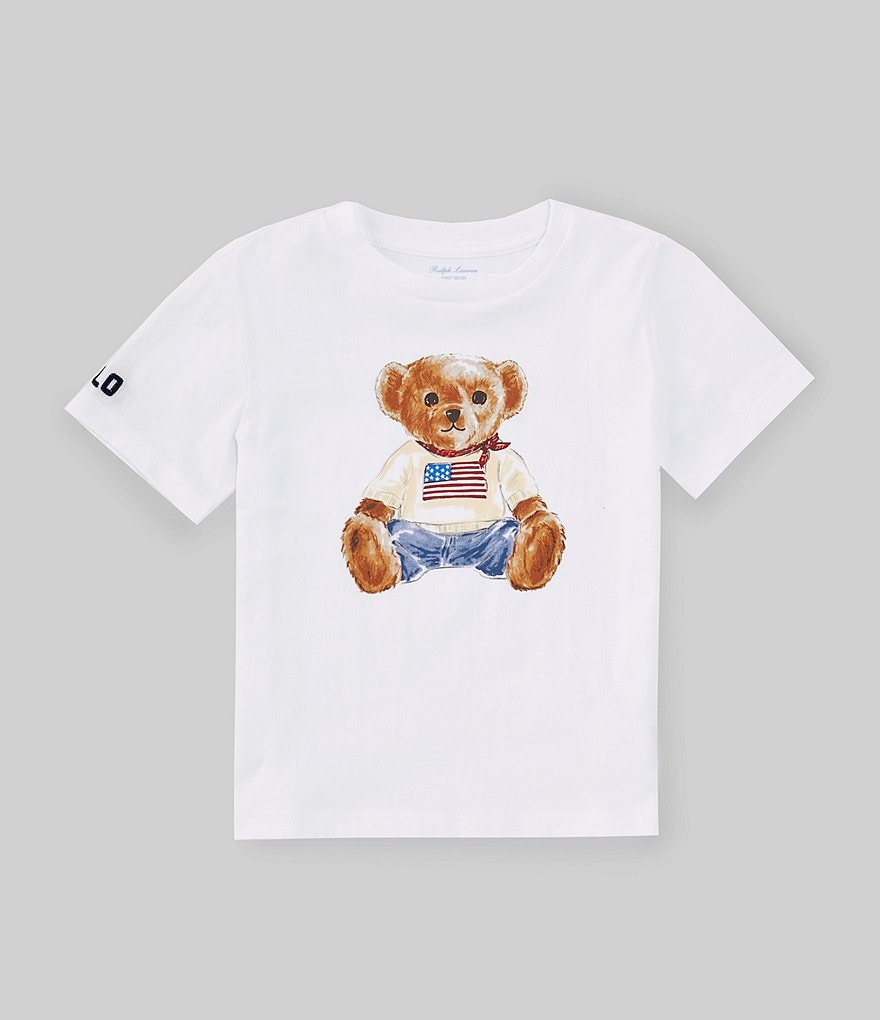 Ralph Lauren Kids Polo Bear Tshirt outlet size 6 years