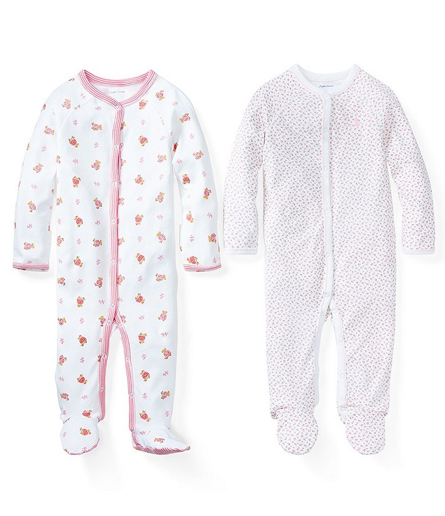 ralph lauren baby girl pajamas