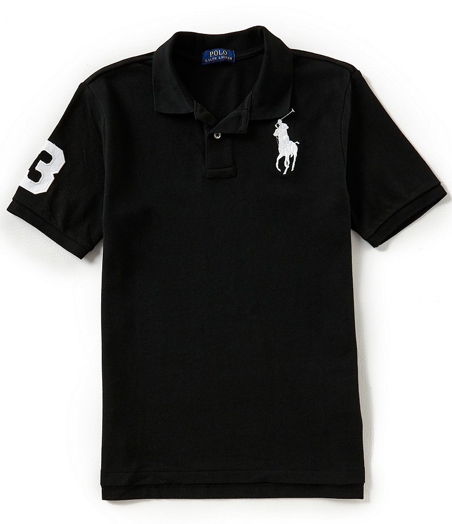 Polo Ralph Lauren Big Boys 8-20 Short Sleeve Basic Mesh Big Pony Player Polo  Shirt | Dillard's