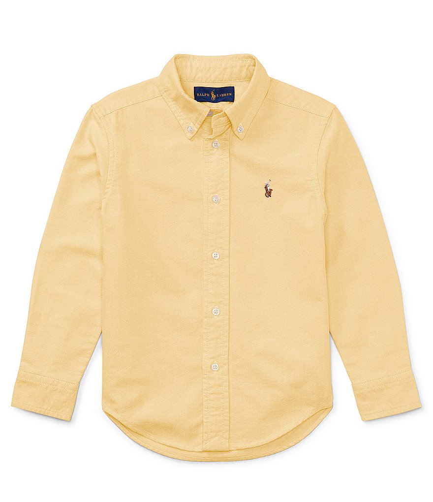 Polo Ralph Lauren Little Boys 2T-7 Long-Sleeve Oxford Shirt