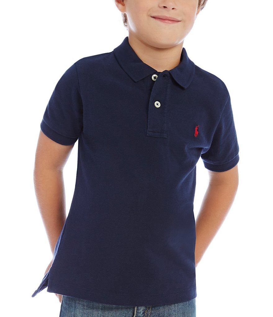 Polo Ralph Lauren Kids Short Sleeve Mesh Polo Shirt (Big Kids