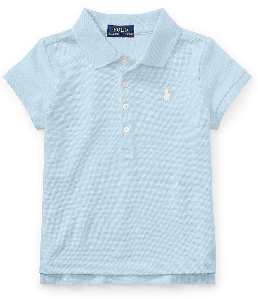 Polo Ralph Lauren Childrenswear Little Girls 2T-6X Mesh Polo Shirt