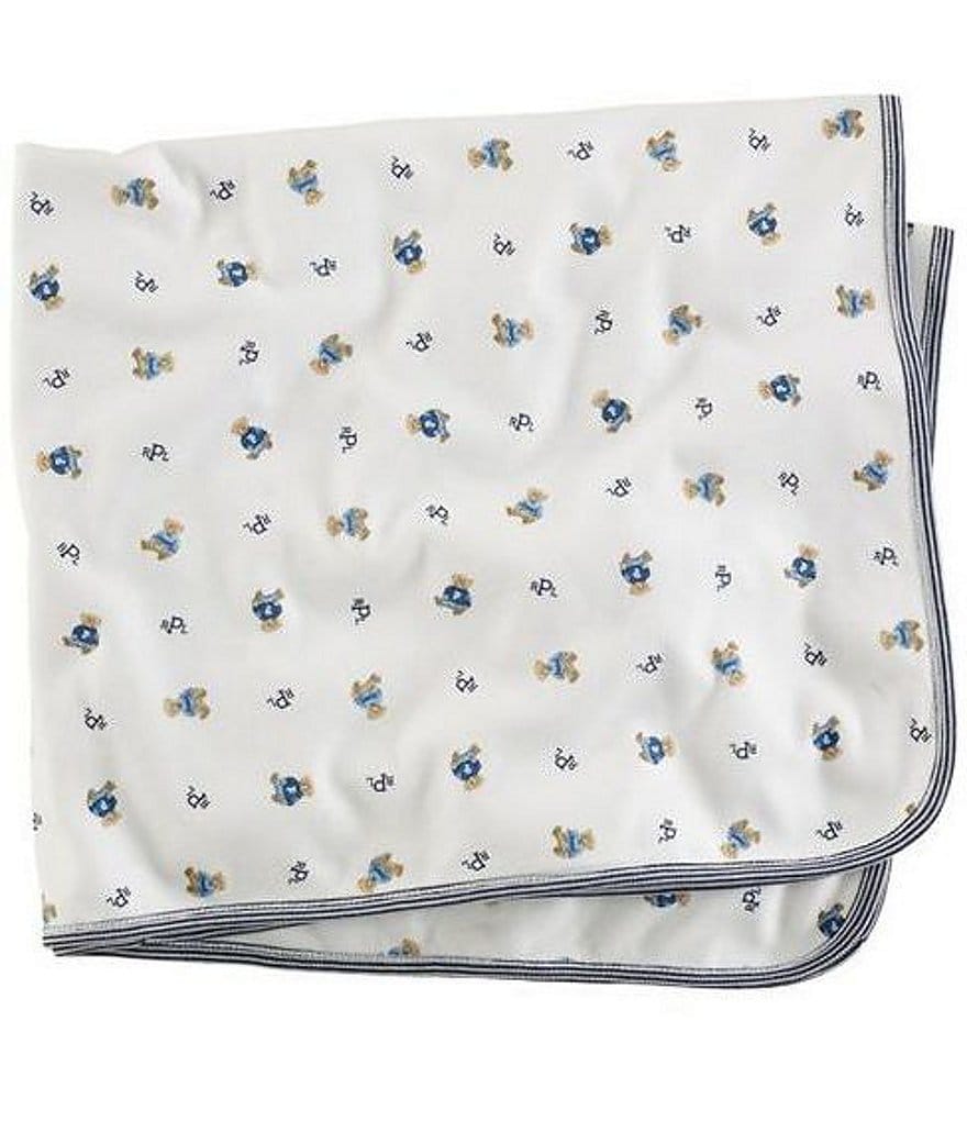 Ralph Lauren Baby Reversible Printed Receiving Blanket Dillard s