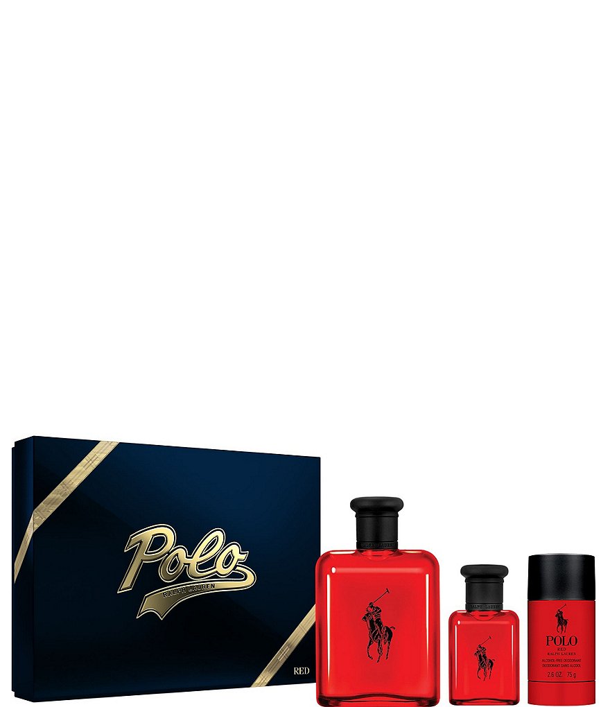 Polo shop red set