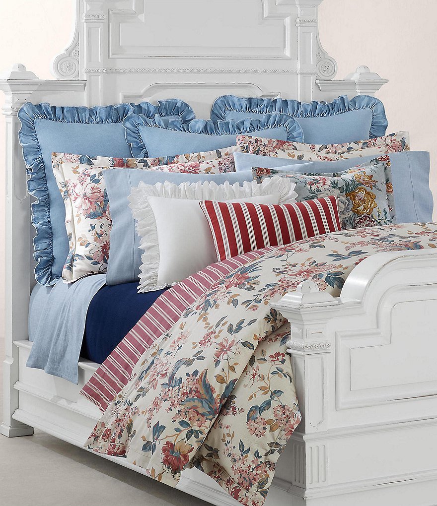 Ralph Lauren Tilly Floral Cotton Duvet Cover Dillard S