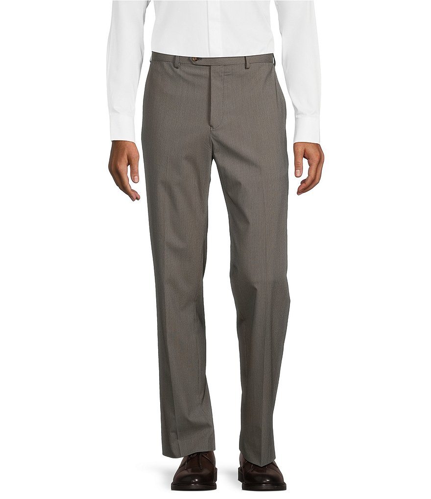 Ralph Ralph Lauren Classic Fit Flat Front Dress Pants | Dillard's