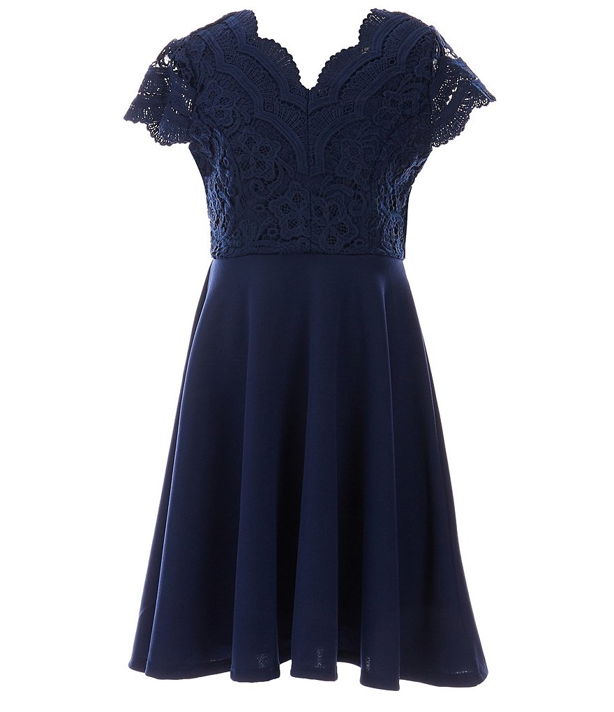 Rare editions orders navy dress