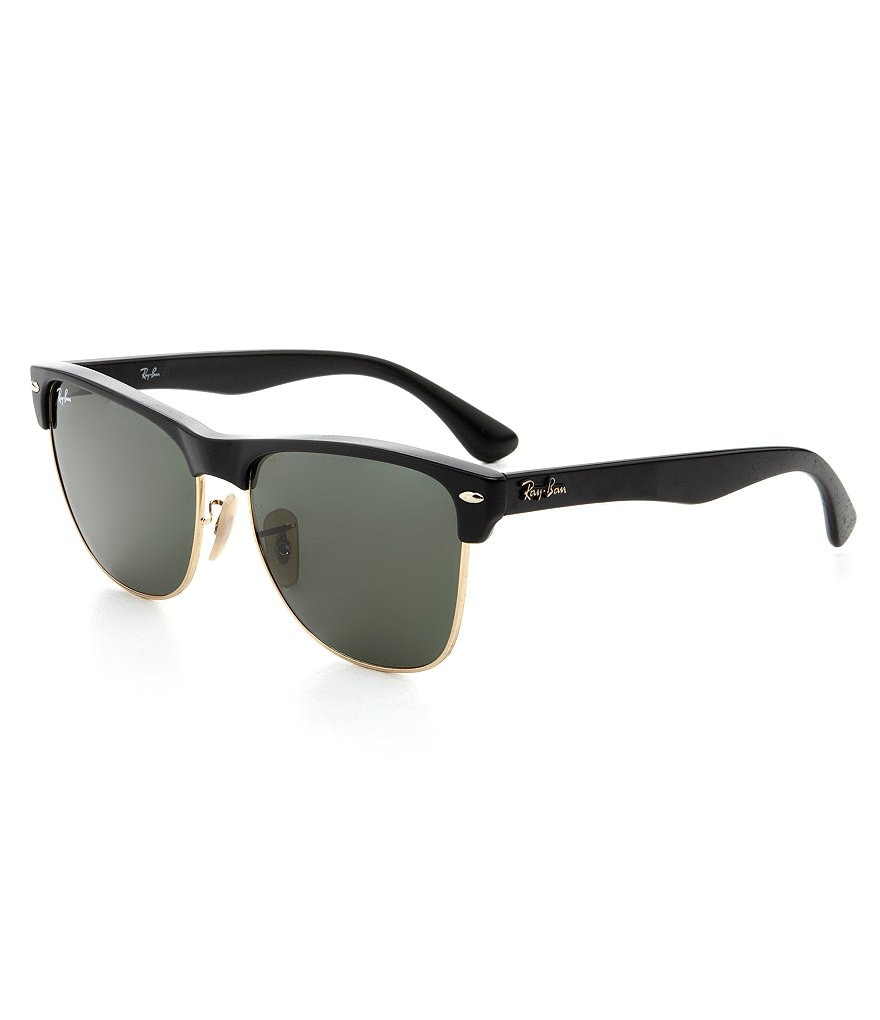 Ray-Ban Clubmaster Oversized Black RB4175 Sunglasses | MYER