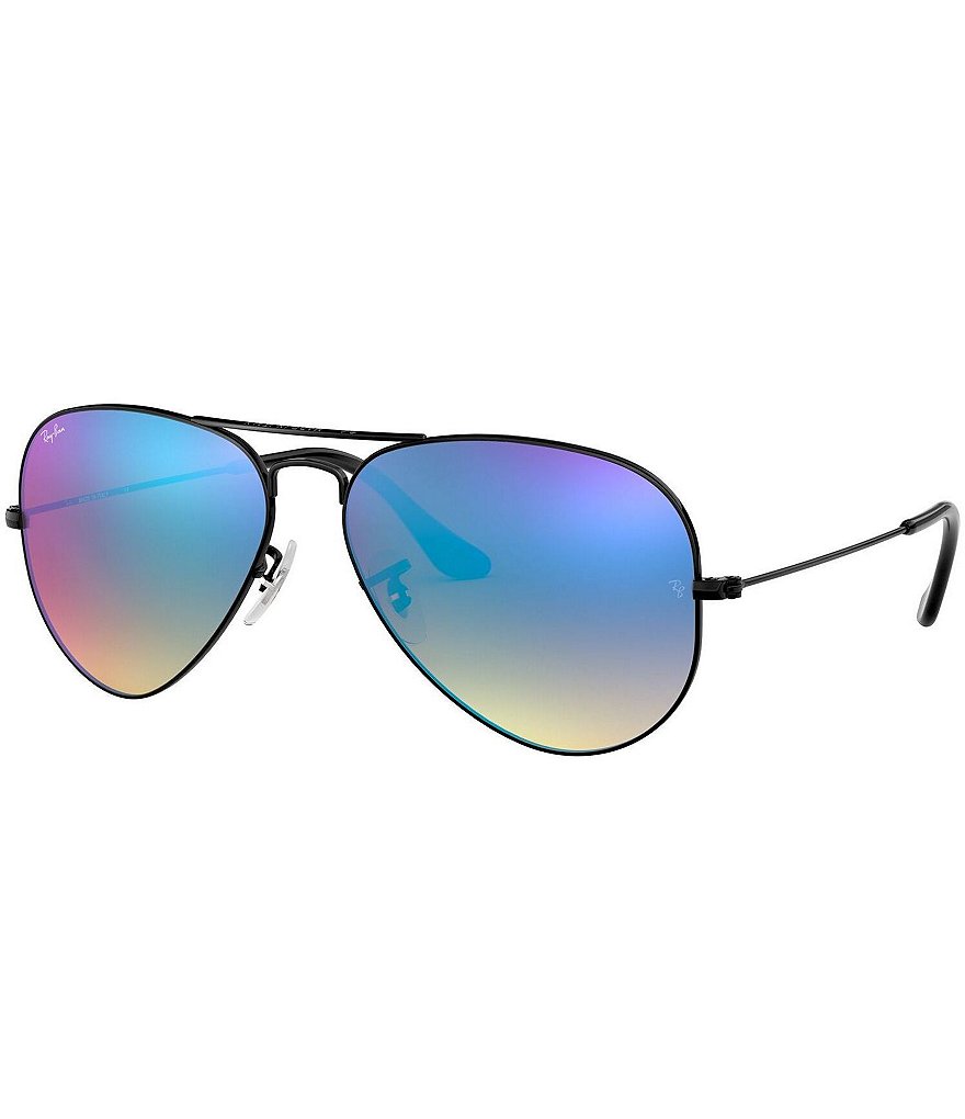 Ray Ban Aviator Reverse Mirror-silv/blue – jeantherapy