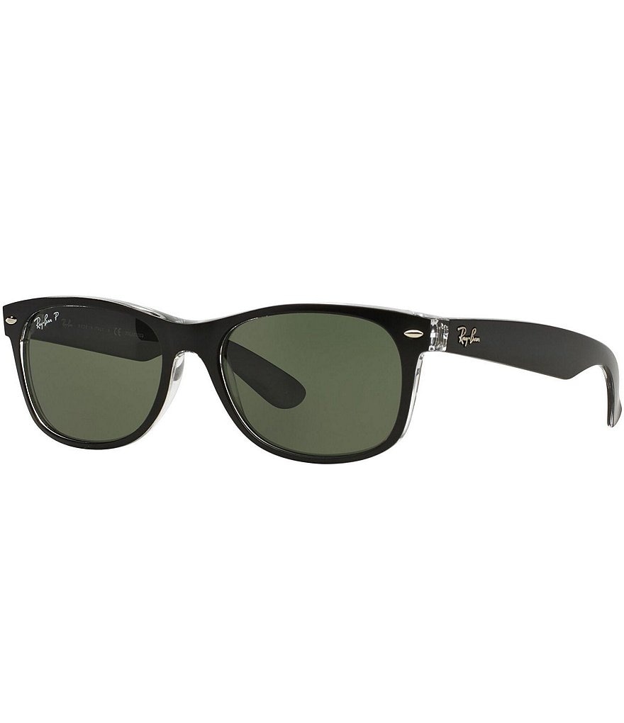 Ray-Ban Unisex New Wayfarer 55mm Polarized Square Sunglasses | Dillard's