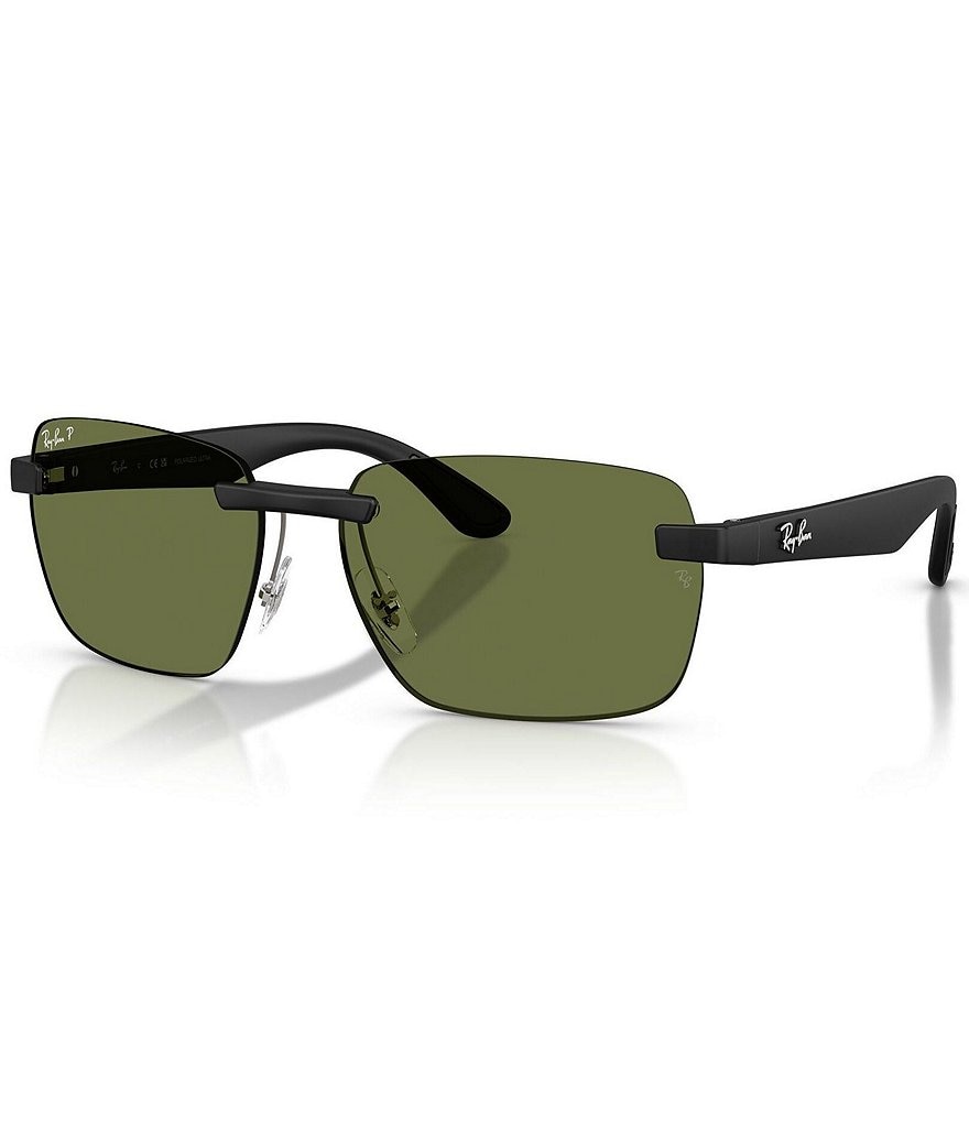 Ray-Ban Unisex RB4470C 62mm Polarized Geometric Sunglasses | Dillard's