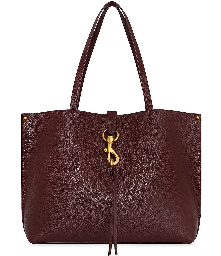 Rebecca minkoff leather tote on sale