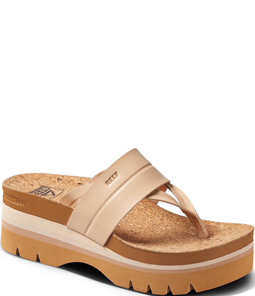 Reef Women's Vista Higher Lennox Platform Thong Sandals | Dillard's