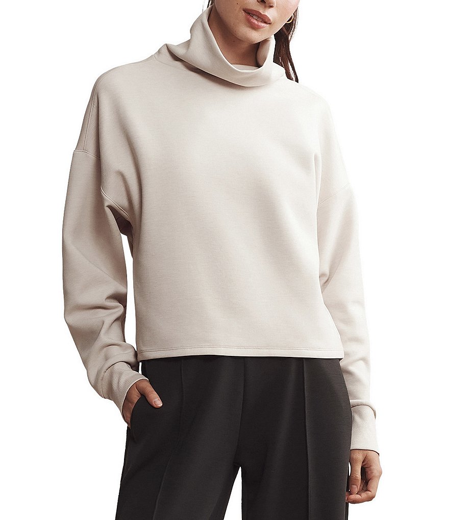 RUFFLOG◾︎ラフログ◾︎MOCK NECK SWEAT BEIGE◾︎S THERMAL STRETCH L/S MOCK NECK TEE – RUFFLOG