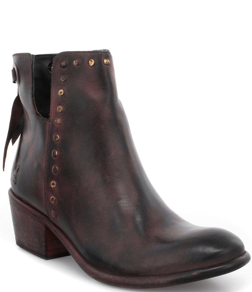 Roan Australia Stud Leather Western Chelsea Boots | Dillard's