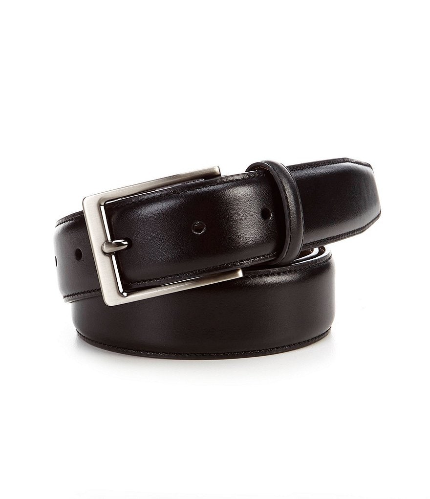 Roundtree & Yorke Amigo Smooth Leather Belt | Dillard's