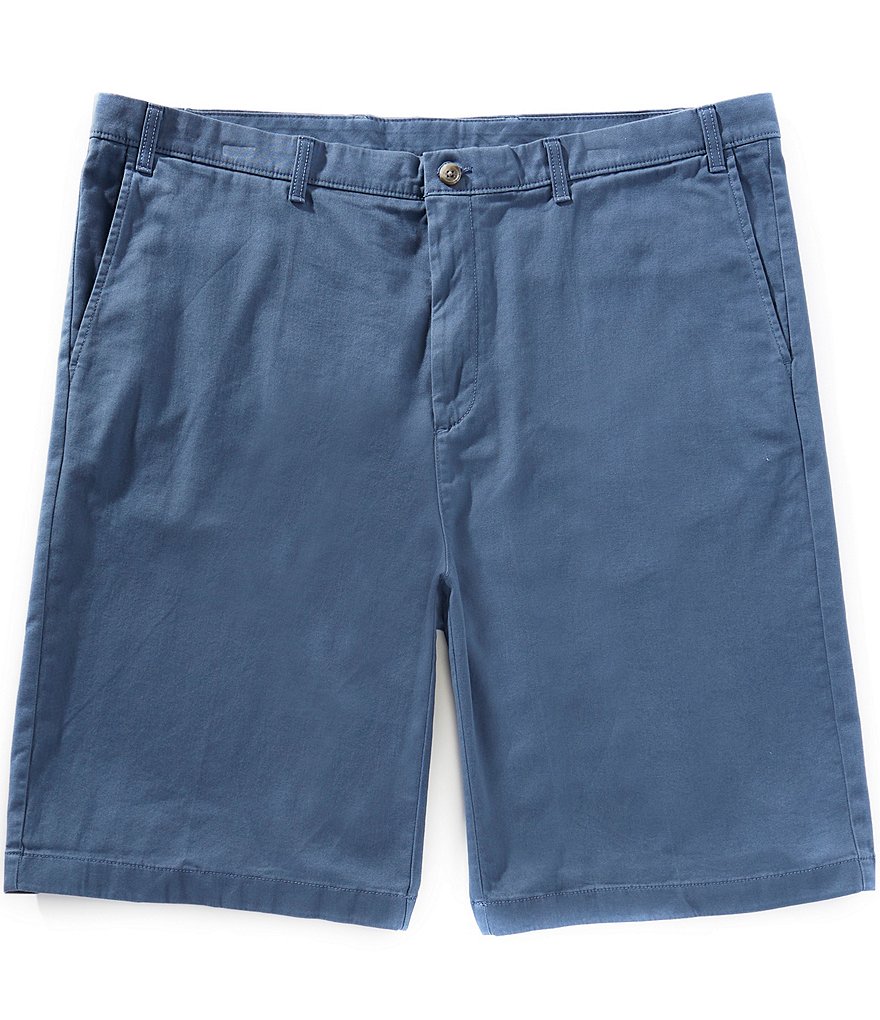 Roundtree Yorke Cloud 5 Straight Flat Stretch Washed Chino Shorts Sz 32 Nwt