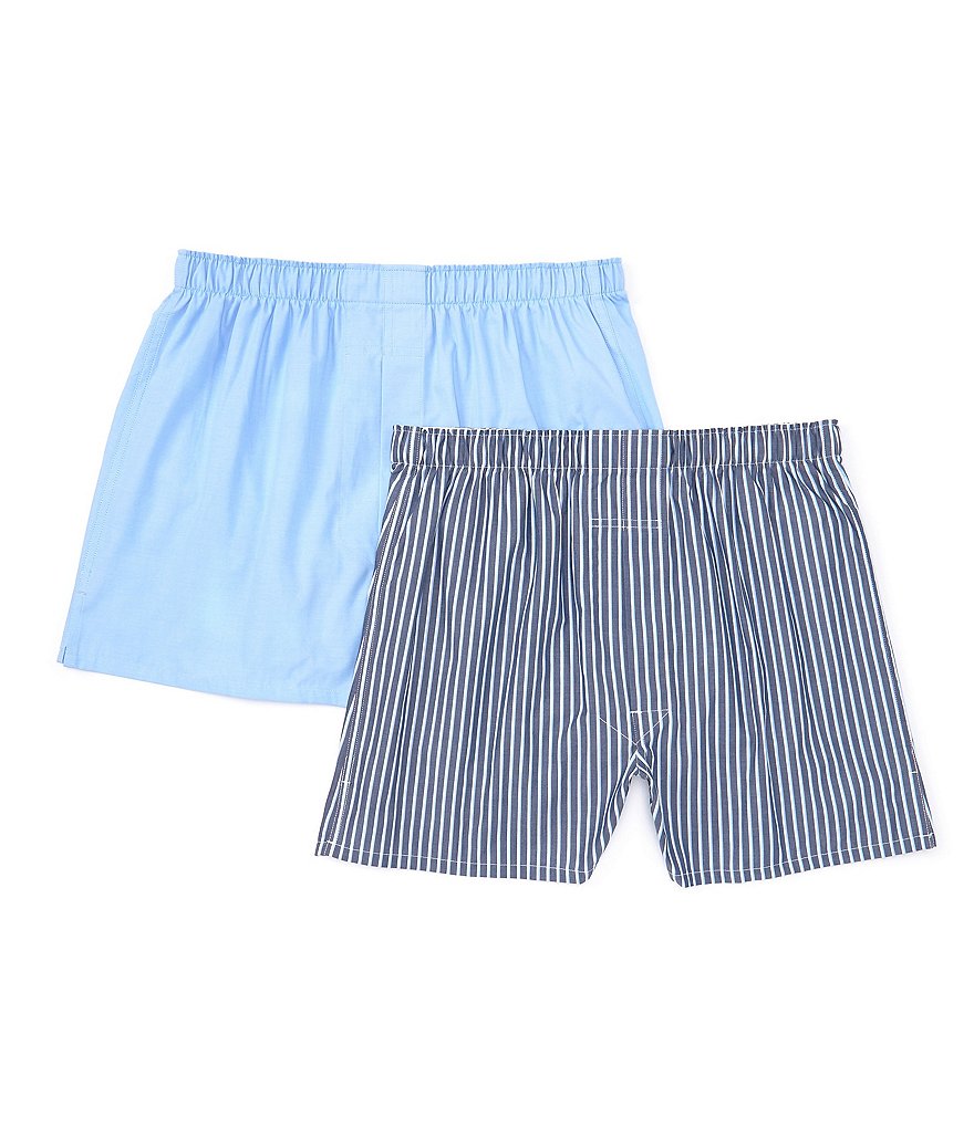 Roundtree & Yorke Big & Tall Full Cut Boxers 2-Pack | Dillard's