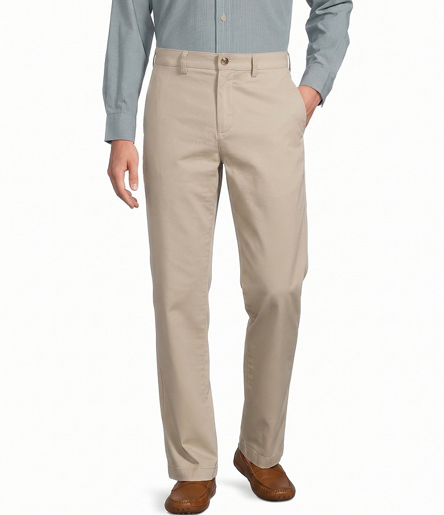 Classic Fit Solid Washed Chino Pants