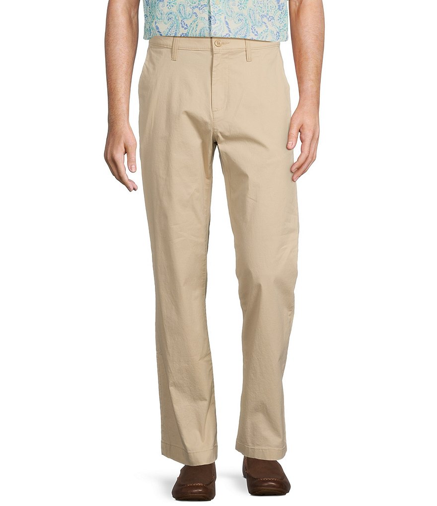 Roundtree \u0026 Yorke Classic Fit Washed Chino Pants | Dillard's