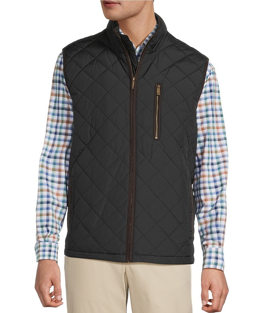【archi】のQUILTED VEST Roundtree & Yorke Quilted Heritage Vest | Dillard's