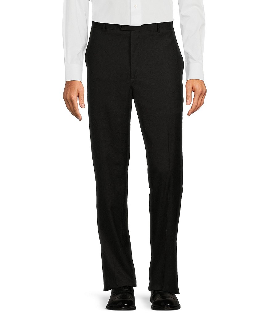 Shop Charcoal G-Line Straight Leg Fit All Day Comfortable Dress Pants
