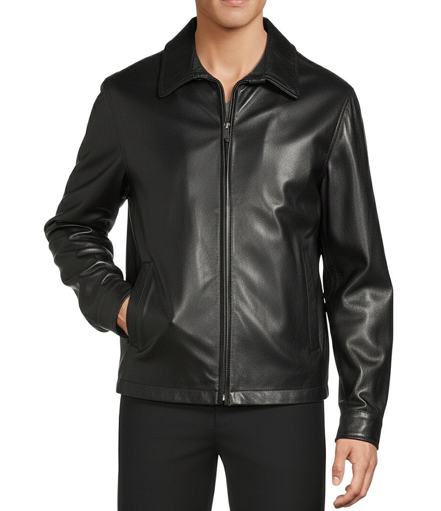 Roundtree & Yorke The 1988 Classic Leather Jacket | Dillard's