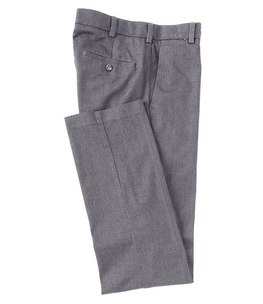 Roundtree & Yorke TravelSmart CoreComfort Flat-Front Straight Fit Chino ...