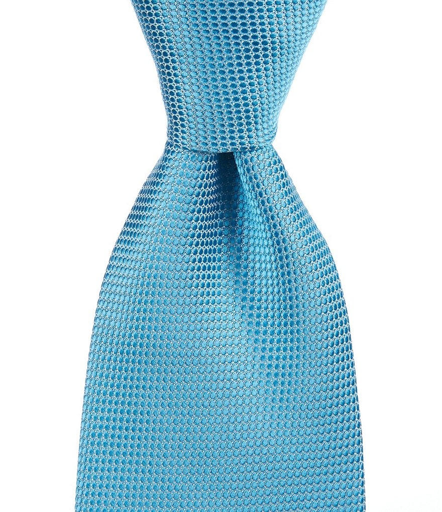 Roundtree & Yorke Valley Solid 3 3/8#double; Silk Tie