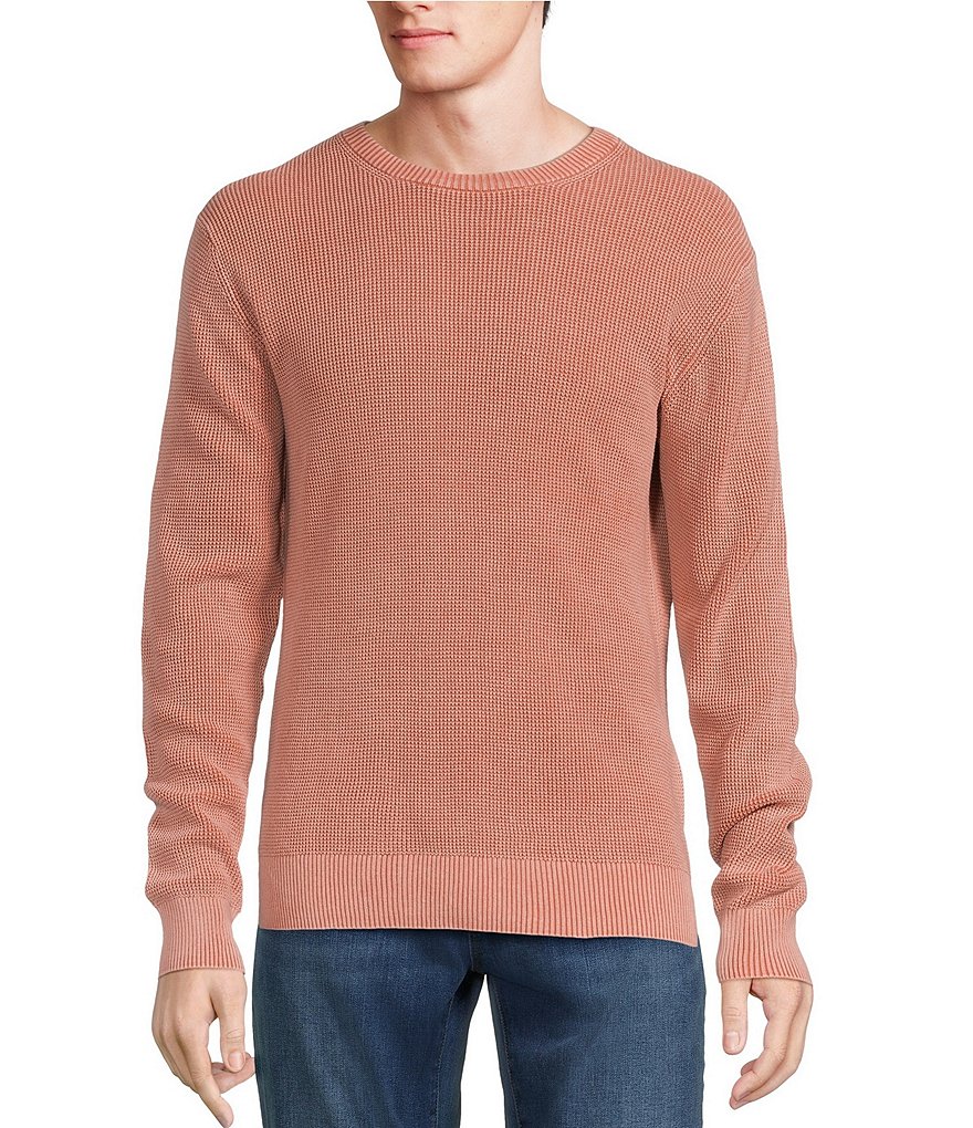 Men's Burly Retirement Crew Waffle Sweater | Duluth Trading