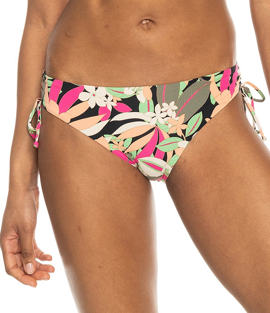 Lucky Brand Women's Vibrant Hipster Bikini Bottoms-Floral Print, Swimwear  Separates