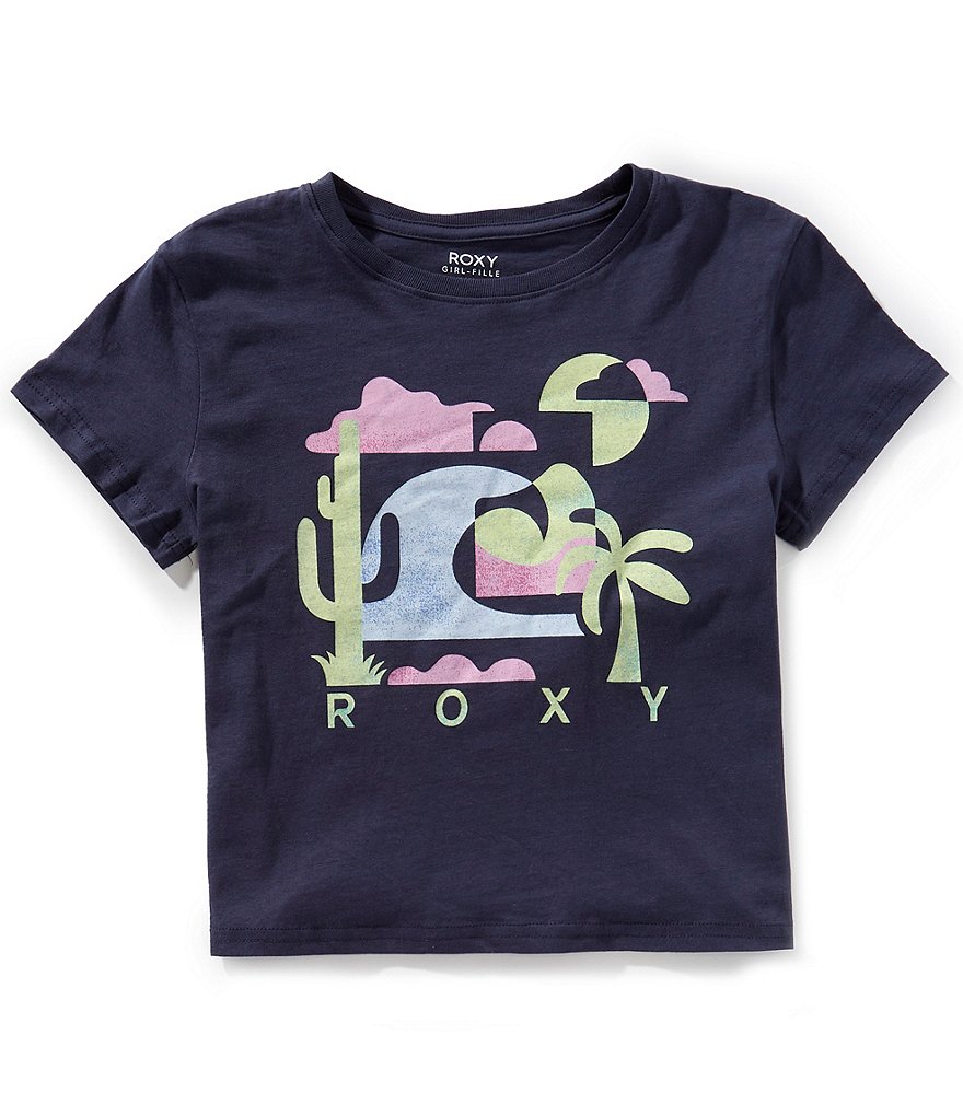 Roxy Women's Oversized T-Shirt, Bel Air Blue 241 at Amazon