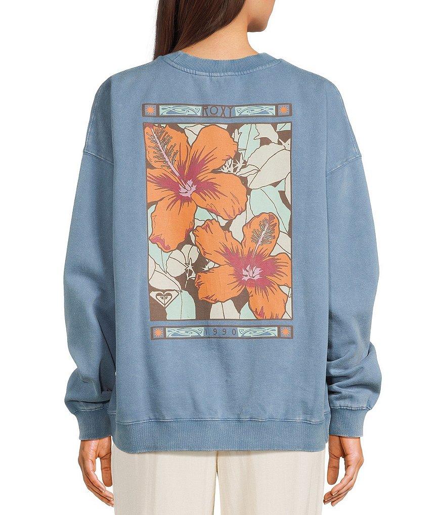 Roxy 
スノーボードウェアセット（ジャケット・パンツ） Roxy Lineup Long Sleeve Oversized Fleece Sweatshirt | Dillard's