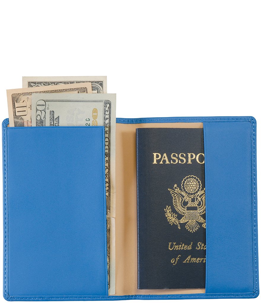 Royce Personalized RFID Blocking Passport Wallet