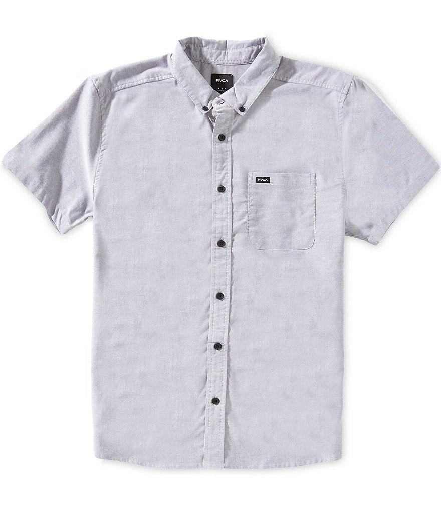 RVCA Short Sleeve That'll Do Stretch Shirt