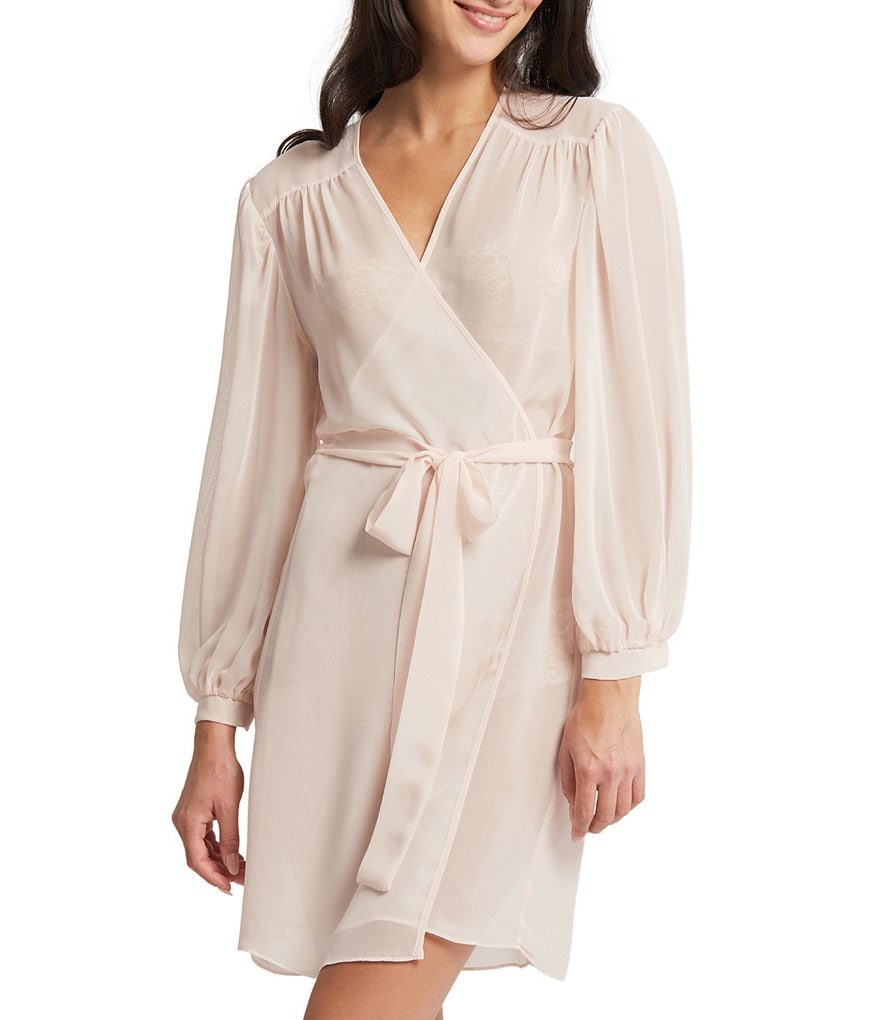 Rya Collection True Love Solid Chiffon Robe Dillard's