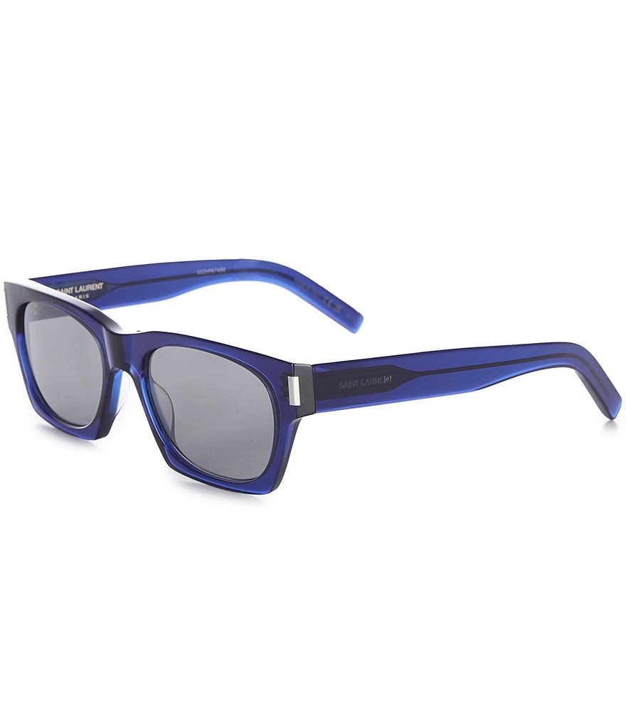 Saint laurent cheap blue sunglasses