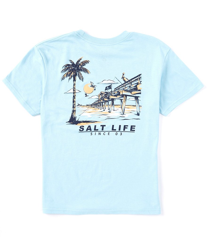 Salt Life Big Boys 8-20 Boneyard Long Sleeve T-Shirt - M