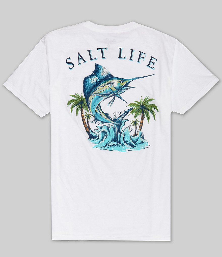 Salt Life Sailfish Marina Short-Sleeve Dillard\'s | T-Shirt