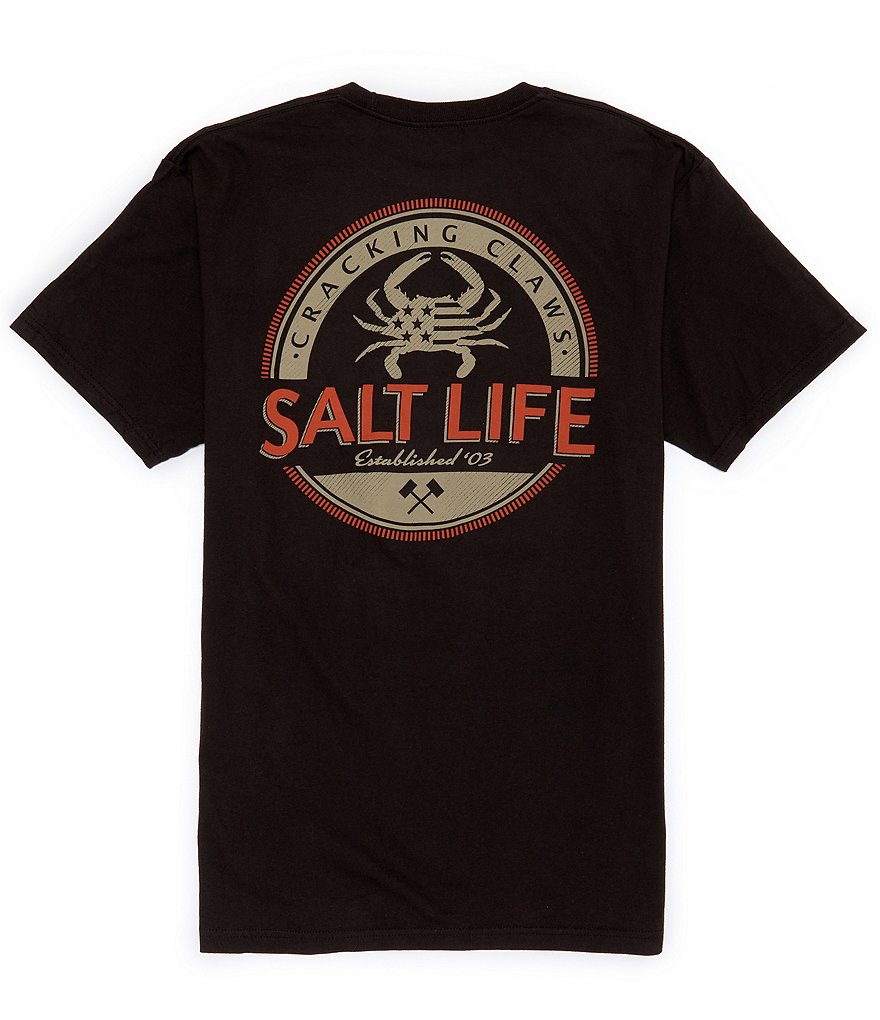 Salt Life Amerifinz Logo Graphic Short-Sleeve Tee - XL