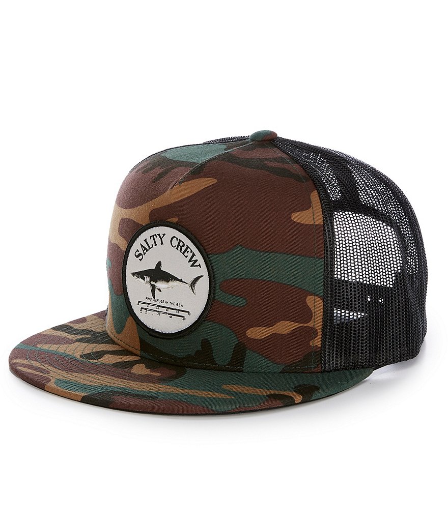 Salty Crew Bruce Camouflage Trucker Hat | Dillard's