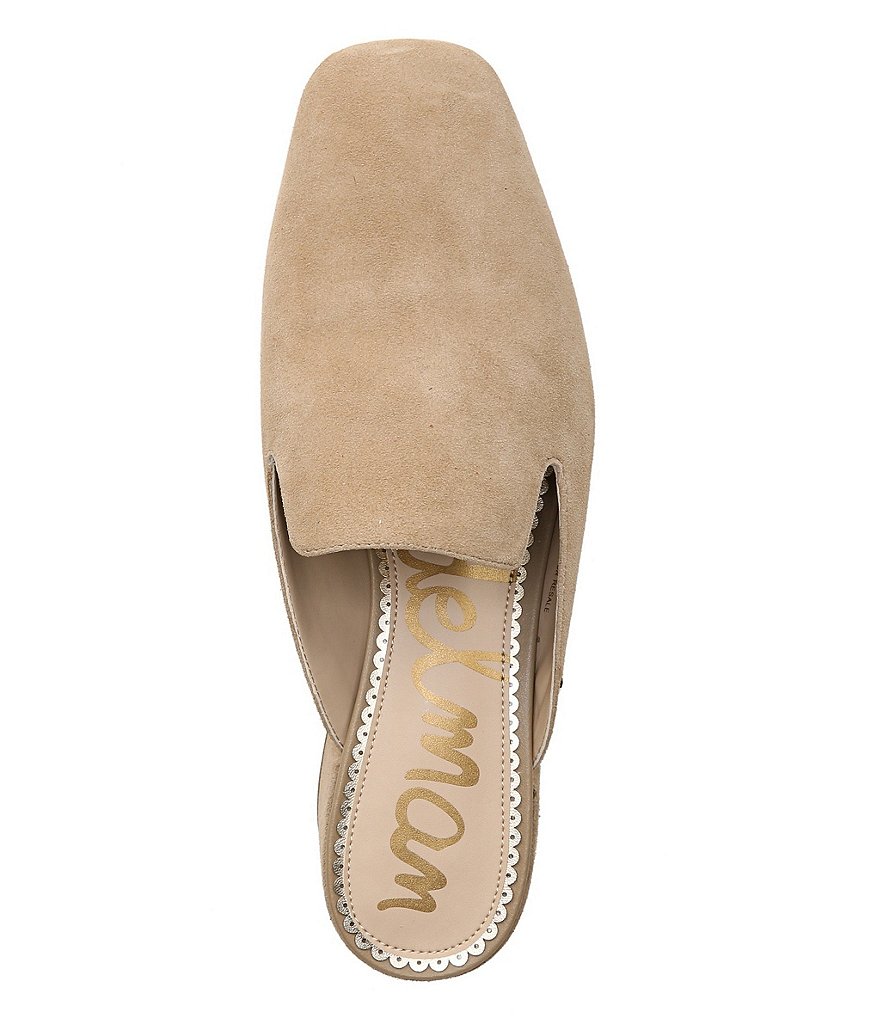 Gentleman/Lady Sam Sam Sam Edelman Adair Suede Slip On Block Heel Mules Beautiful Design 0209fe Gentleman/Lady Sam Sam Sam Edelman Adair Suede Slip On Block Heel Mules Beautiful Design 0209fe