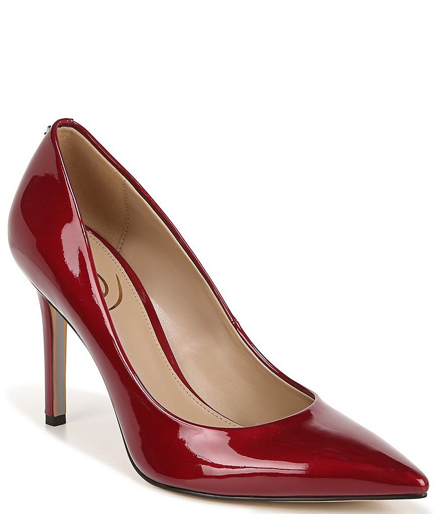 Retailer Sam Edelman Hazel Stiletto Pumps Red Patent 9M