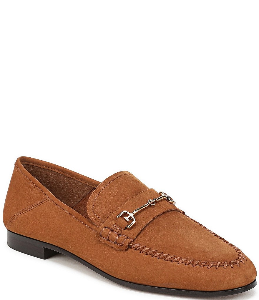 Sam Edelman Loraine 8 Suede Bit Buckle Loafers | Dillard's