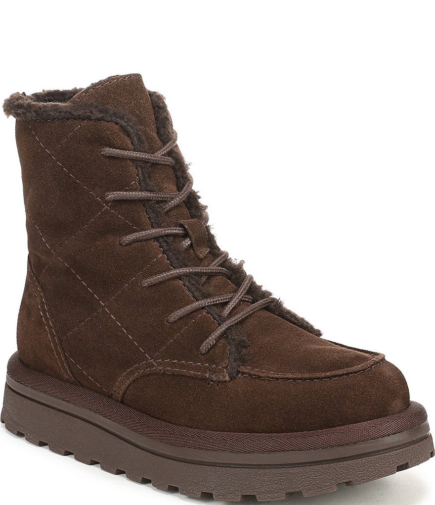 Sam Edelman Ossi Suede Faux Fur Booties | Dillard's