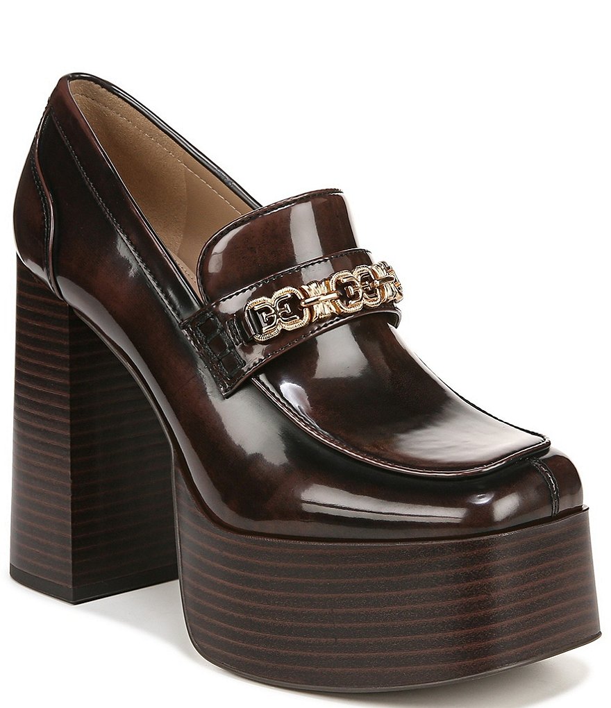 Sam Edelman Rowe Platform Block Heel Loafers | Dillard's