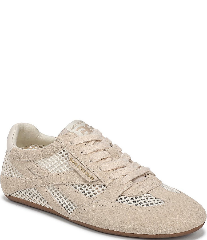 Sam Edelman Tobi Suede and Mesh Lace Up Sneakers | Dillard's